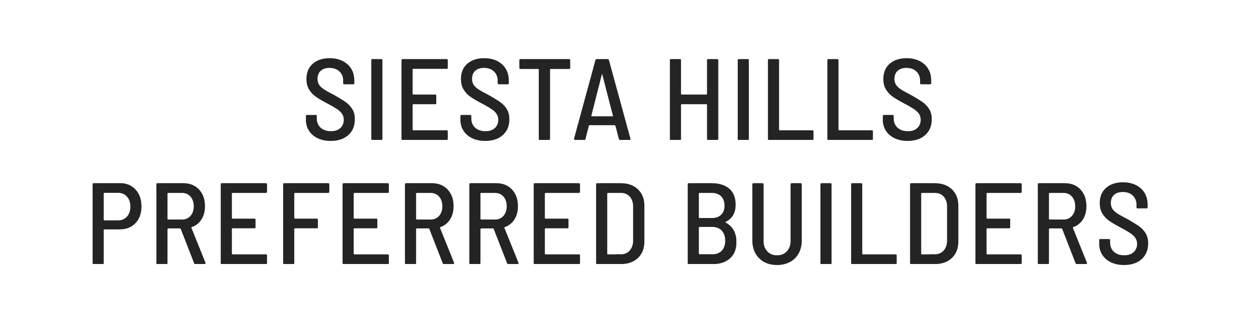 Siesta Hills Preferred Builders